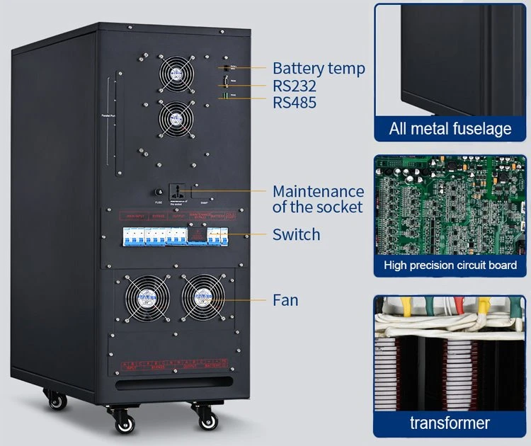 three phase battery backup